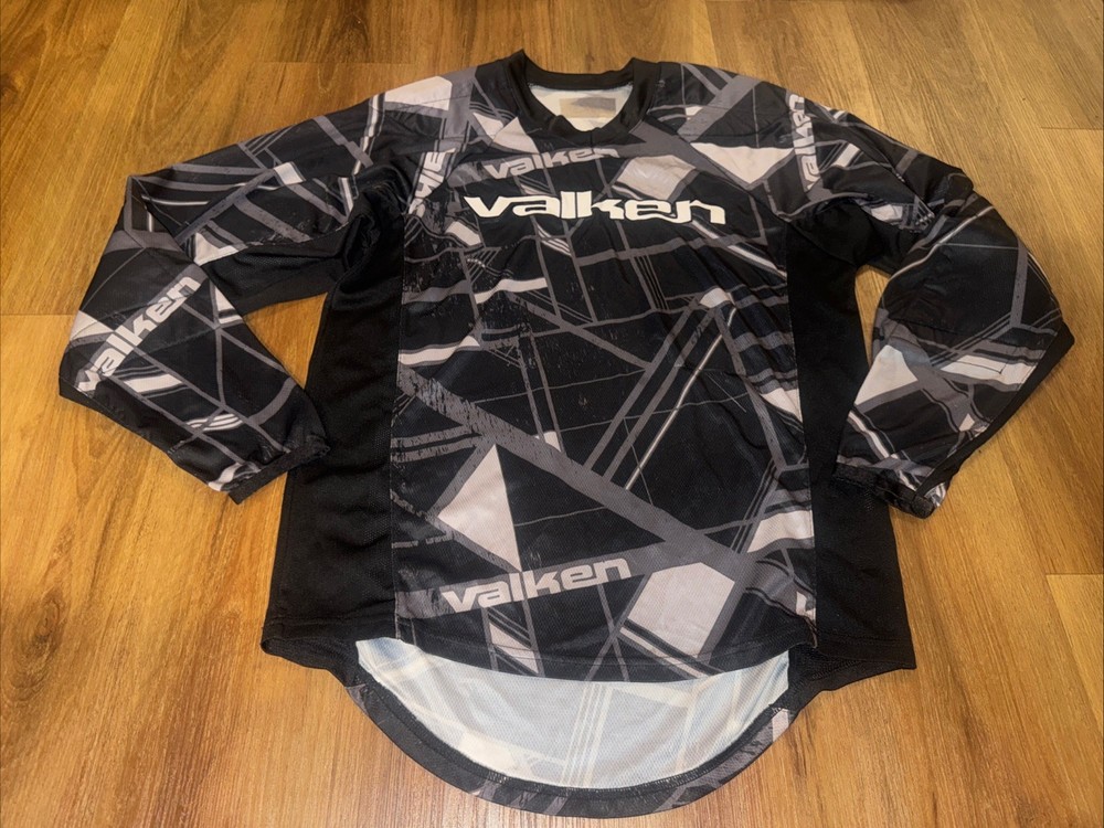 Valken Crusade Jersey - Black/Grey