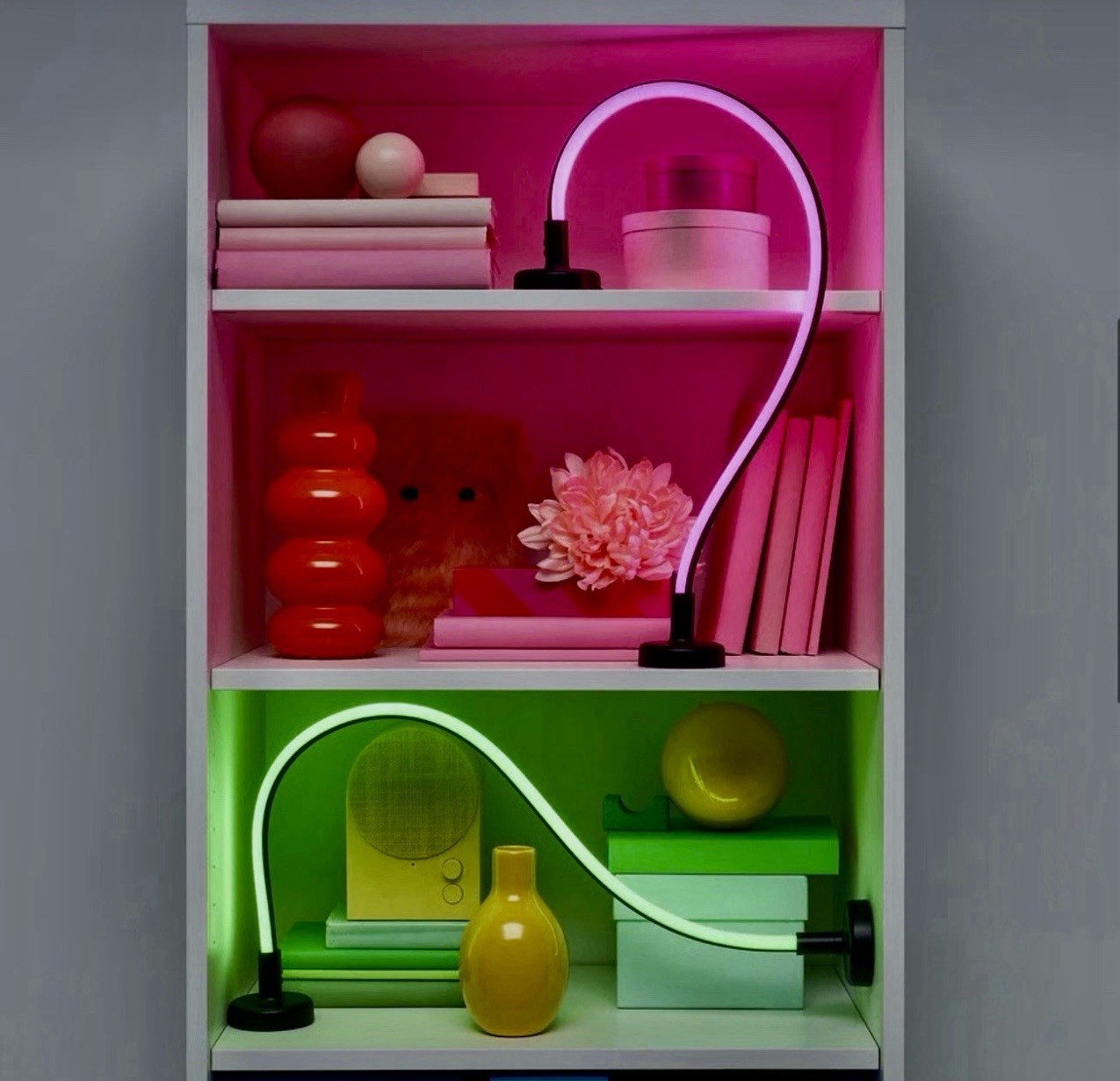 IKEA SMÅSNÖRE LED Decorative Lighting Dimmable Adjustable Table Lamp New In Box