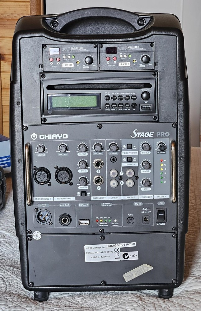 PA System Chiayo 200W excellent condition
