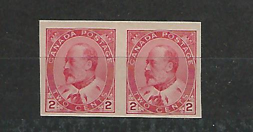 Canada, Postage Stamp, #90A Mint NH Pair, 1903, JFZ
