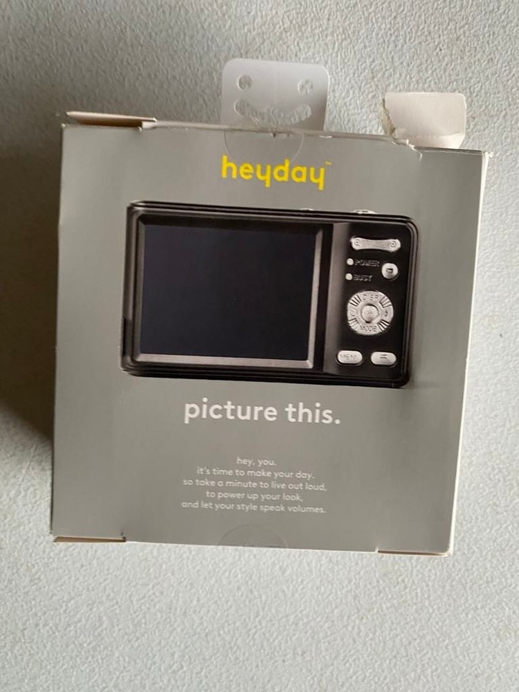 8MP 4K Digital Camera - heyday Black