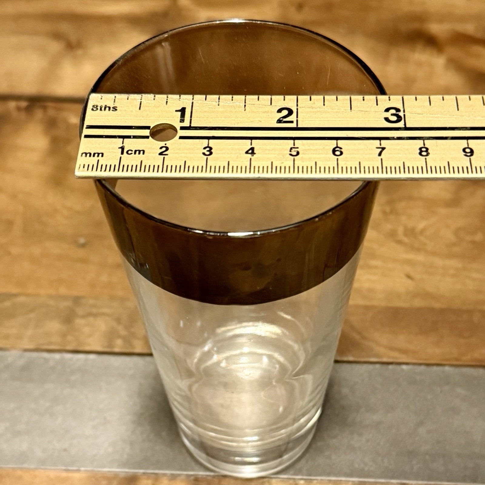 VTG 1960s 60s MCM Dorothy Thorpe Copper Highball Glasses Caddy Ice Bucket Tongs