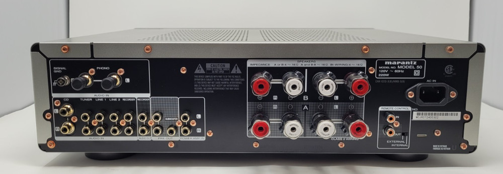 Marantz MODEL 50 Integrated Amplifier - Silver Gold **B-Stock**