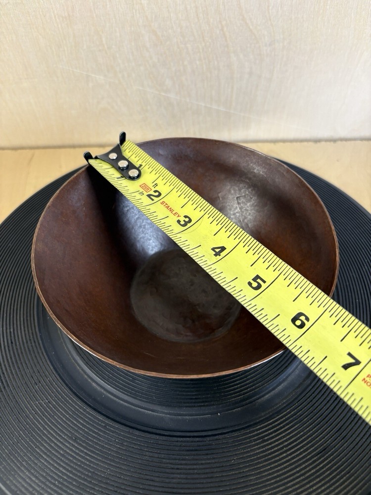 Ramon Ramirez Hammered Copper Bowl 6" x 2.5"H
