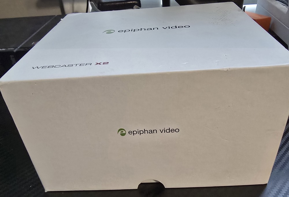 Epiphan Webcaster X2 Facebook and YouTube Twitch Encoder Tote G