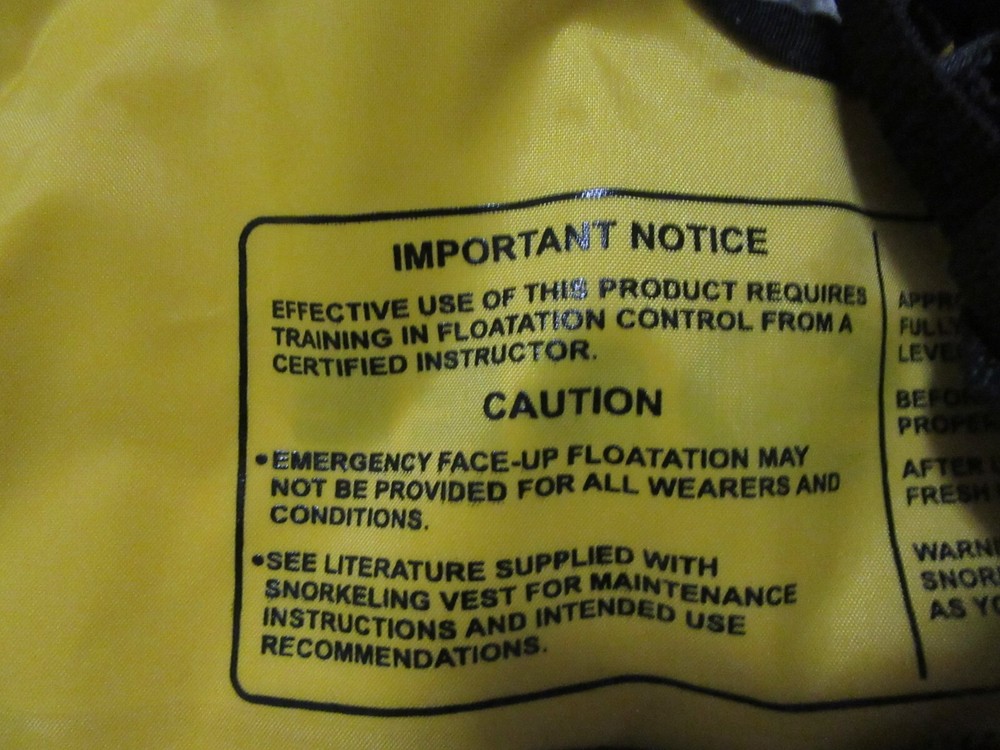 Deep See Youth Snorkel Flotation Vest