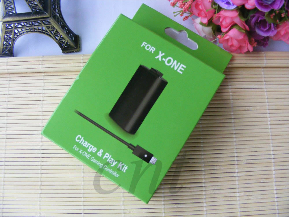 Rechargeable Battery&USB Charging Cable for X box One/S Slim Wireless Controller