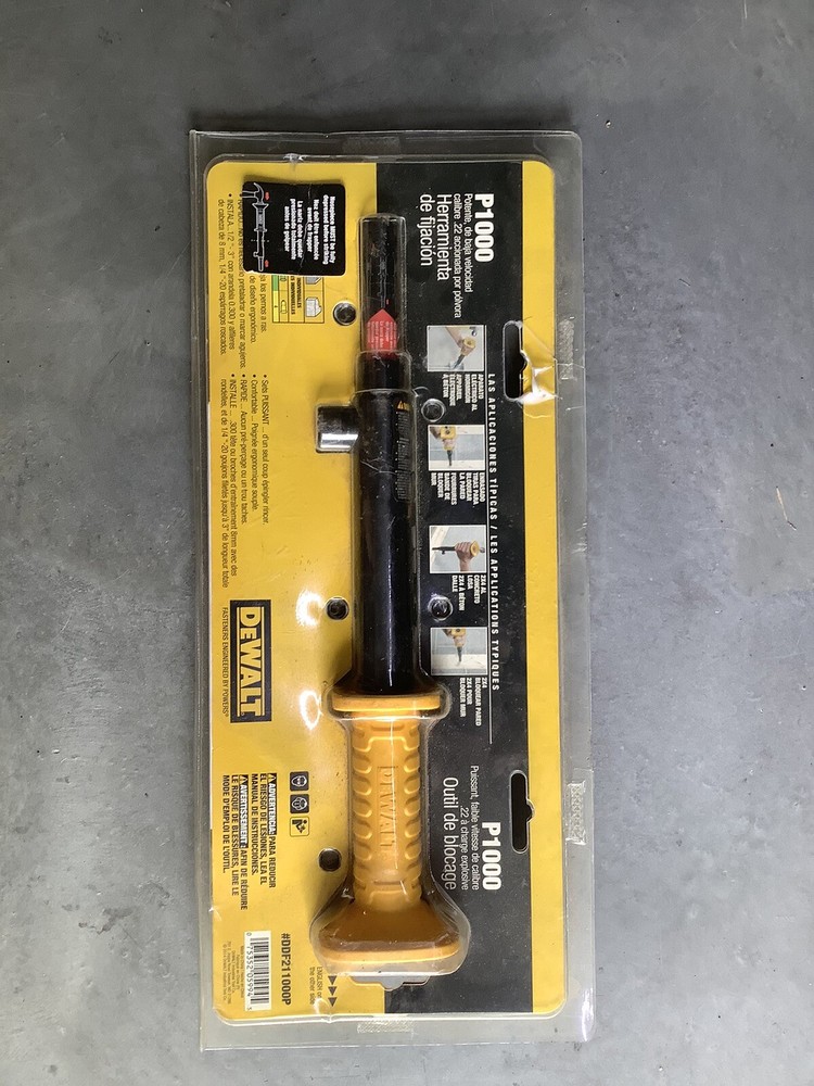 DEWALT P1000 Powder Actuated Tool P1000 .22 Caliber