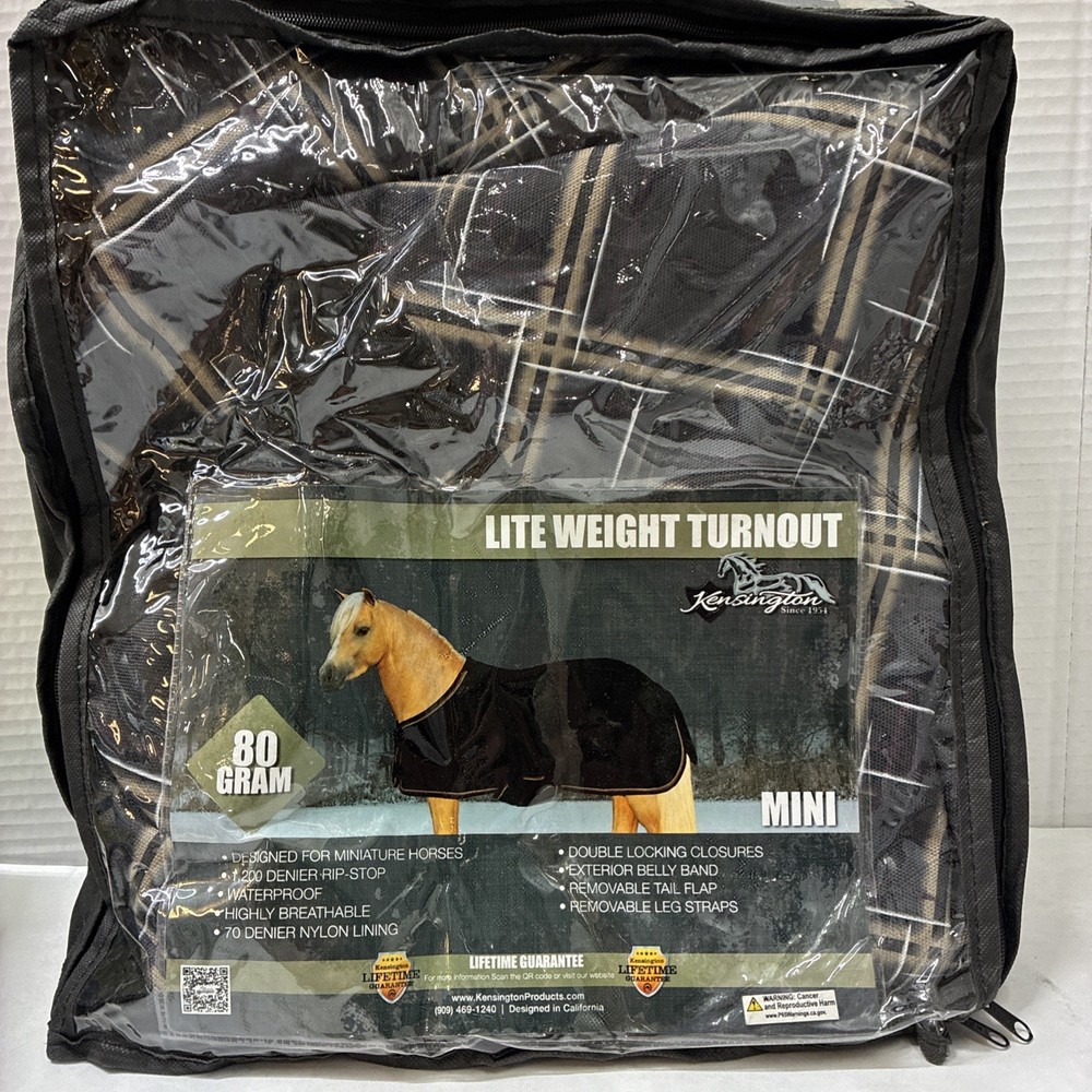 Kensington  Mini Light Weight Turnout Blanket