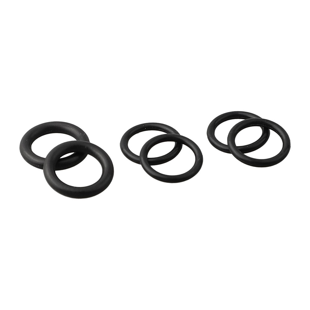 Practical Bike O-Ring 6pcs/set Accessories Black Caliper Five-wire Body