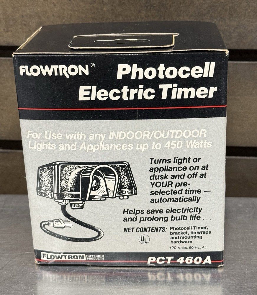 Flowtron Photocell Electric Timer - PCT460A - New
