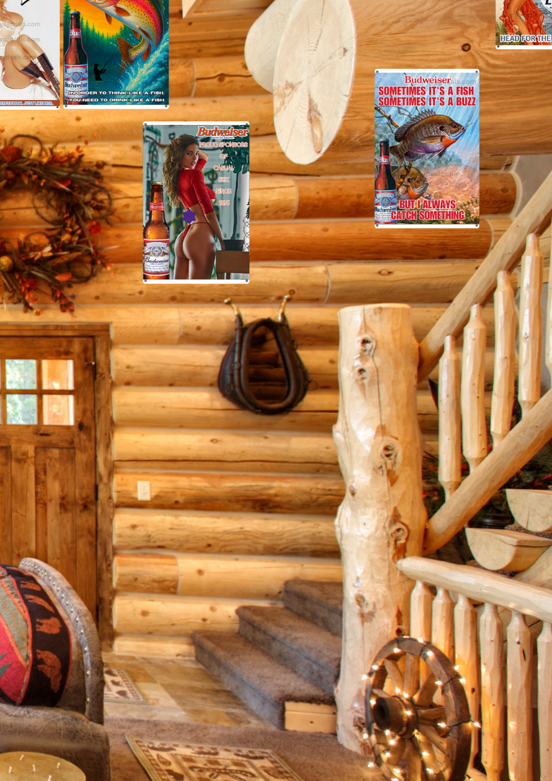 Miller Lite Beer Metal Sign Sexy Busty Woman Man Cave Bar Pub Decor Read Des