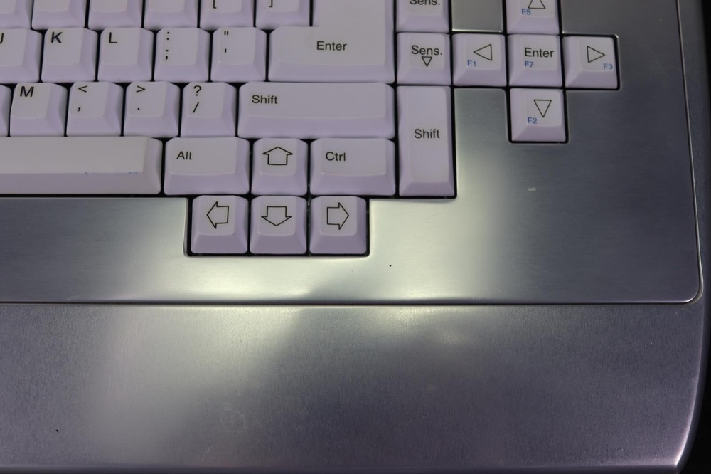 PGM Systems Silver / Aluminum Keyboard KC8001 W/ Working Knobs