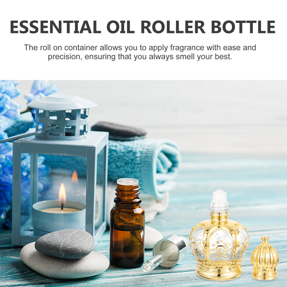 2pcs Water Bottle Essential Oil Bottles Empty Perfume