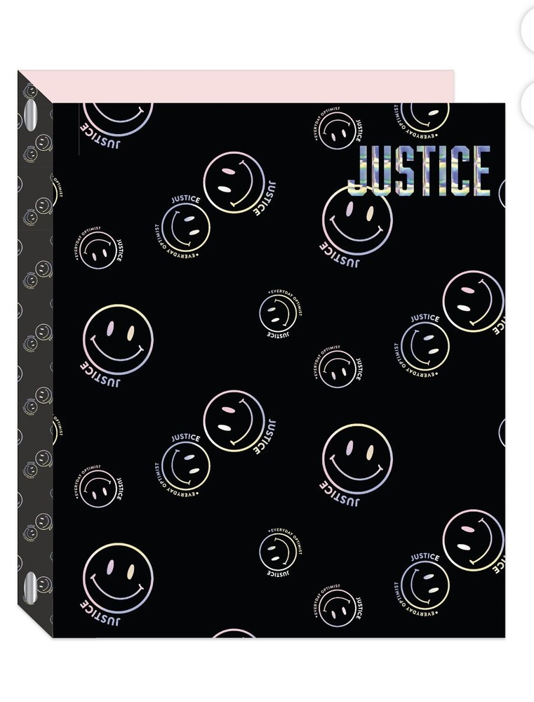 Justice Binder Bundle, 1" Binder, Notebook, Paper Pocket Folder