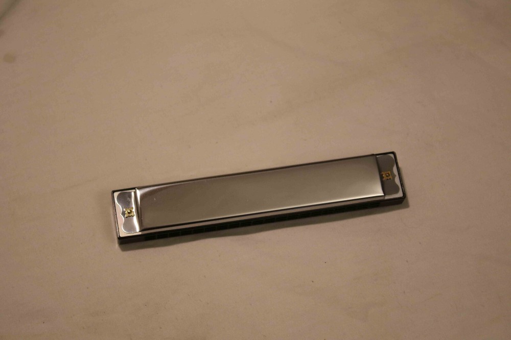 Neato Large Metal Harmonica