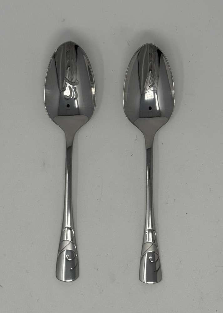 Oneida Serif 2 Piece Serving Set Quality Stainless