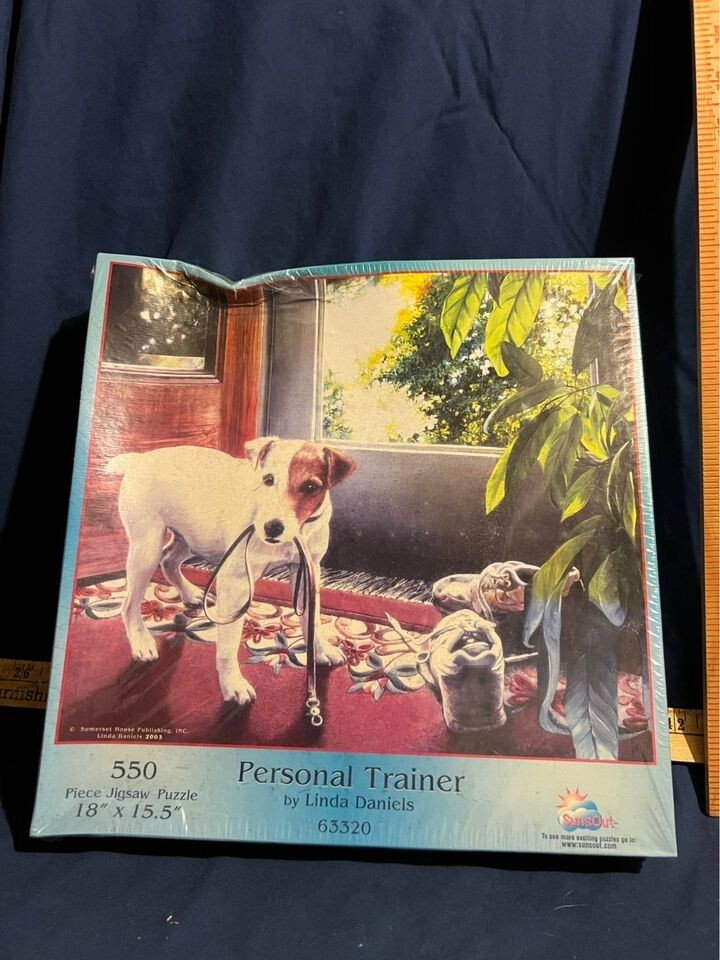 Jack Russell Terrier “Personal Trainer” Puzzle