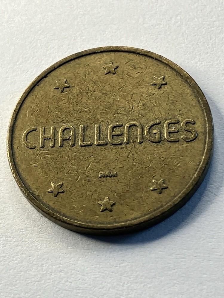 Vintage Challenges Arcade Token #tn1
