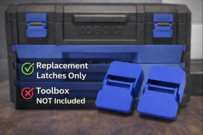 Tool Box Latch Replacement for Kobalt Toolbox (Pair)