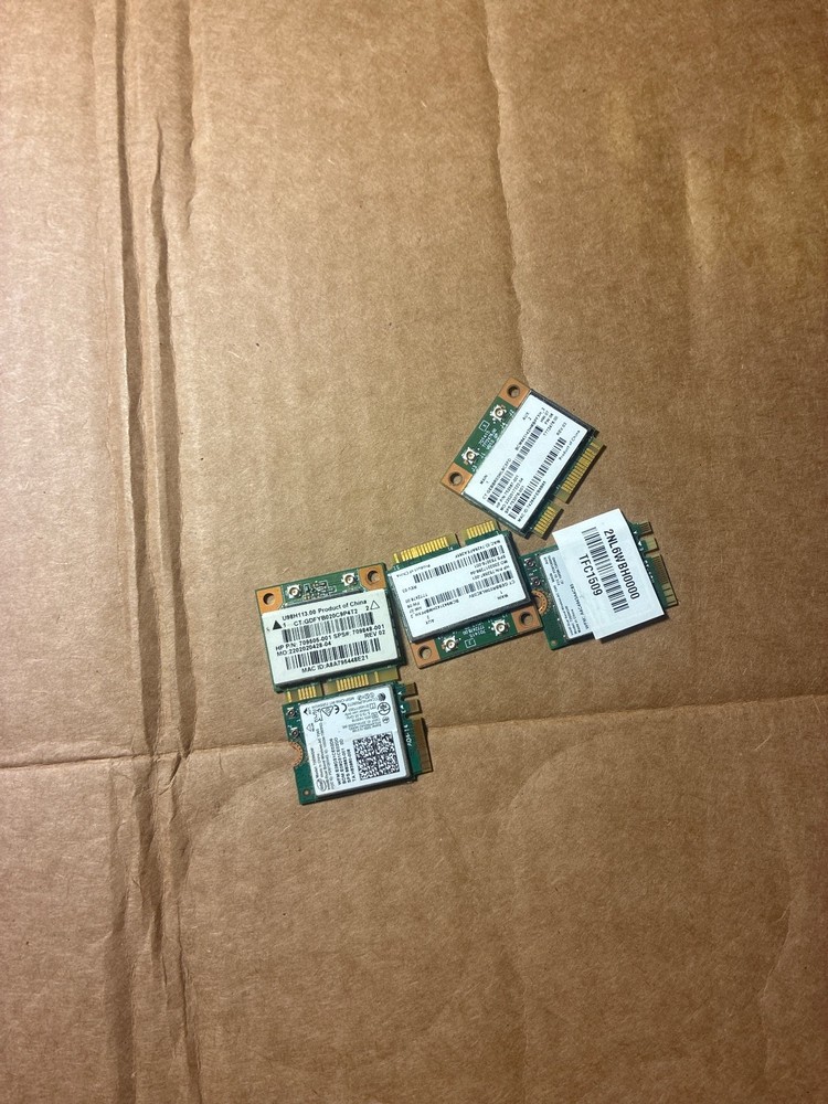 5 LOT WIFI cards mixed and matched bundle