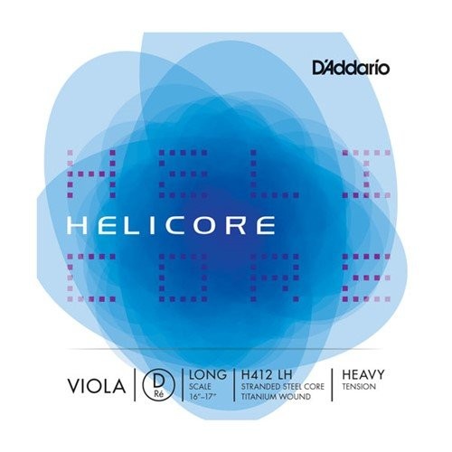 D'Addario Helicore Viola Single D String, Long Scale, Heavy Tension