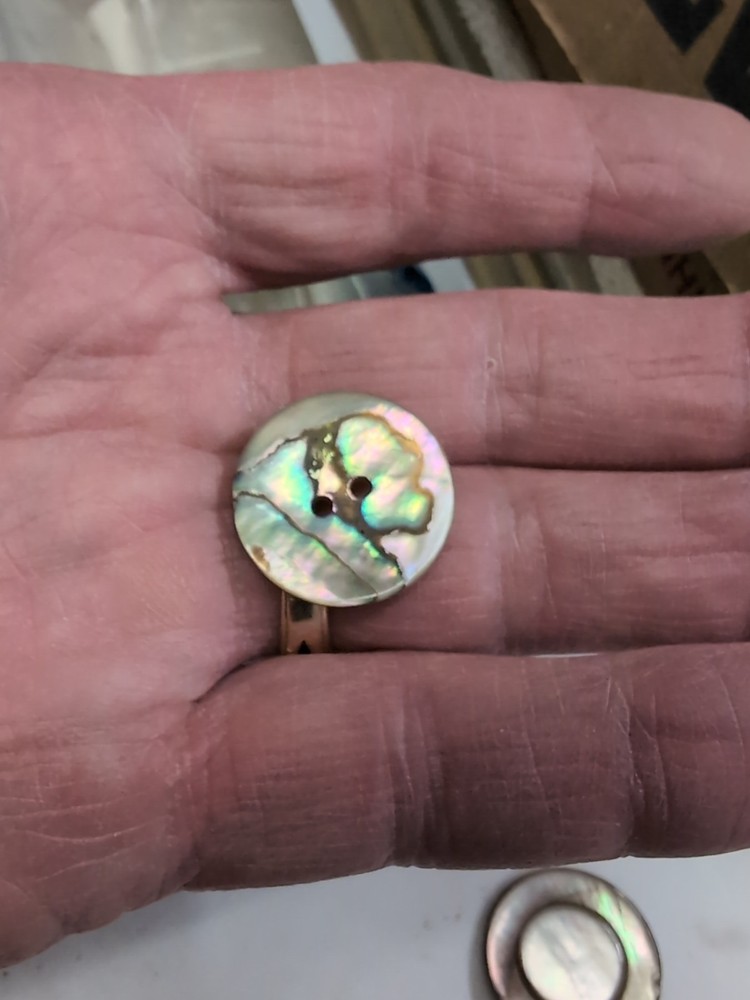 (10) Ablone Shell Buttons