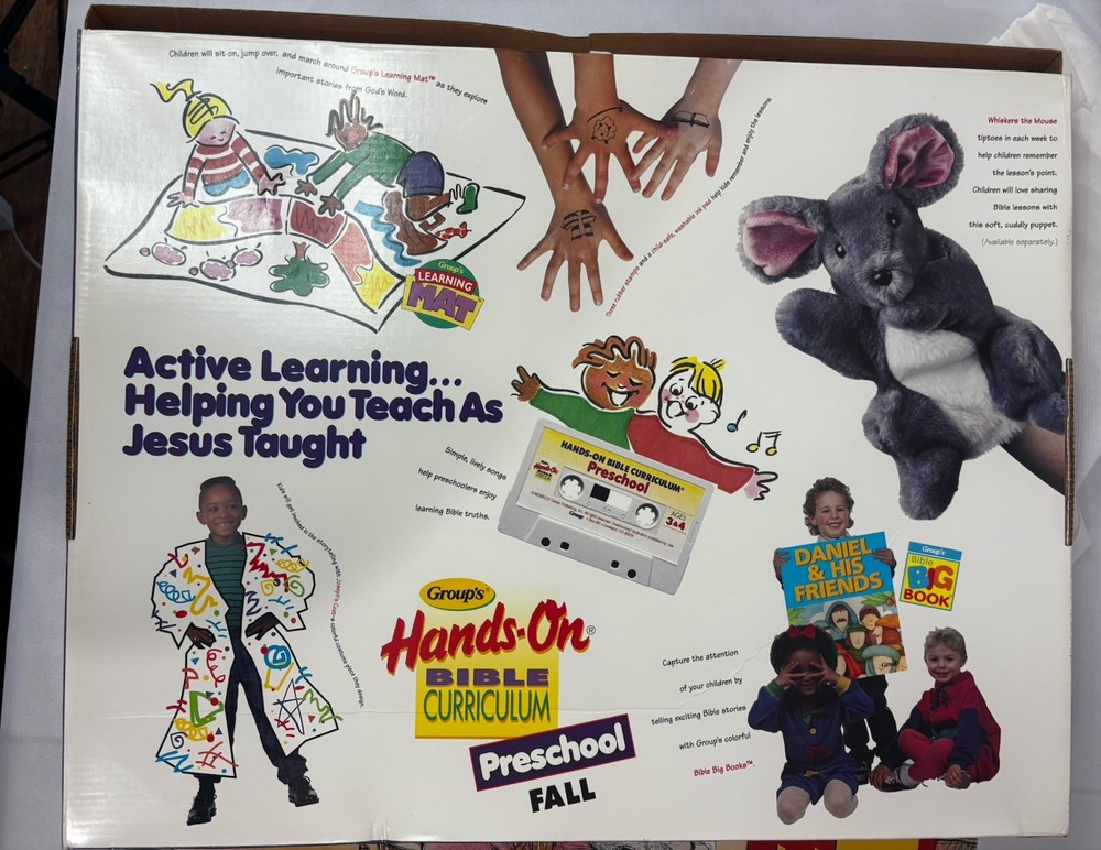 VTG Group's Hands-On Bible Curriculum Learning Lab FALL 1996 Preschool