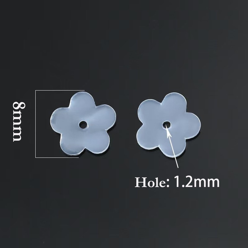 Silicone Earring Backs with Support Patches, Clear Discs Stabilizer Pads for