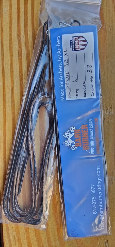 PSE DRIVE 3B XL Bow String and Cable set. String: 61" Control Cable 38"