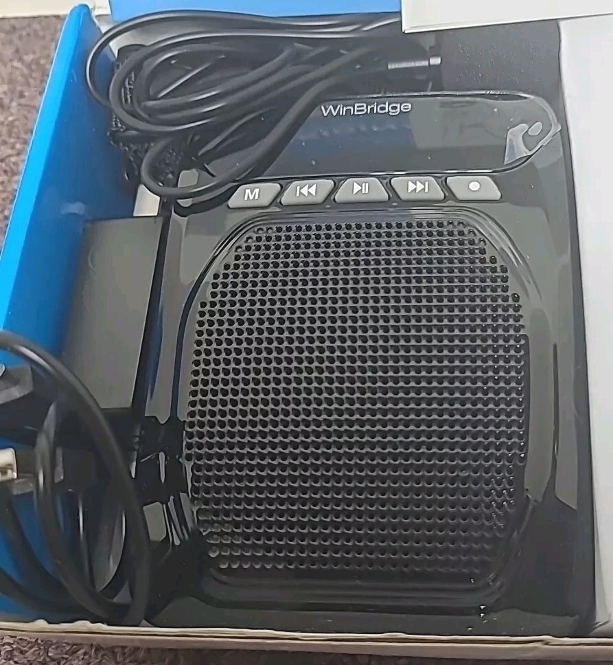 Voice Amplifier Digital Player Speaker PA System Mic & Headset WinBridge M700