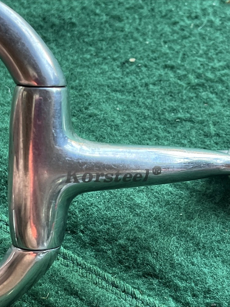 Egg Butt Snaffle By Korsteel 4” Bit