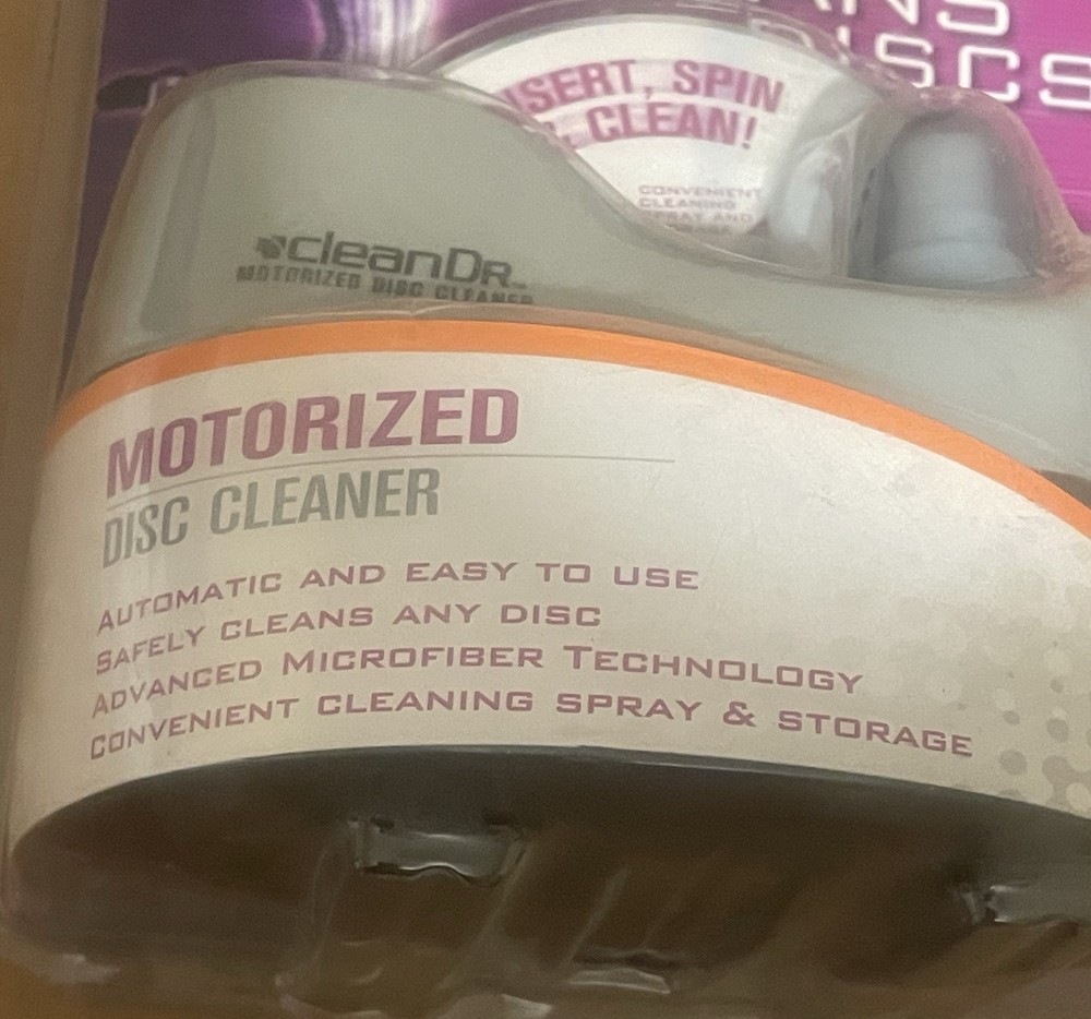 clean dr. motorized automatic disc leaner 70101 00 new
