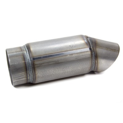 BEYEA CUSTOM HEADERS Muffler 3.5 w/Turn Down - MUF3.5