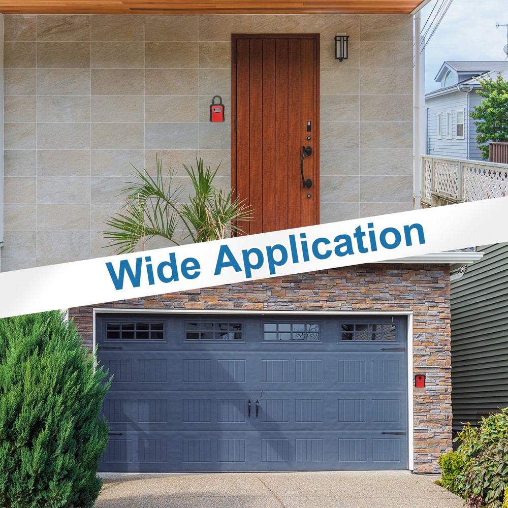 Wall Mount Key Lock Box Digit Combination Lockbox