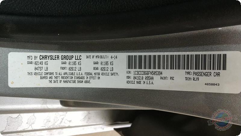 Used A/C Selector Switch fits: 2015 Chrysler 200 automatic temperature control d