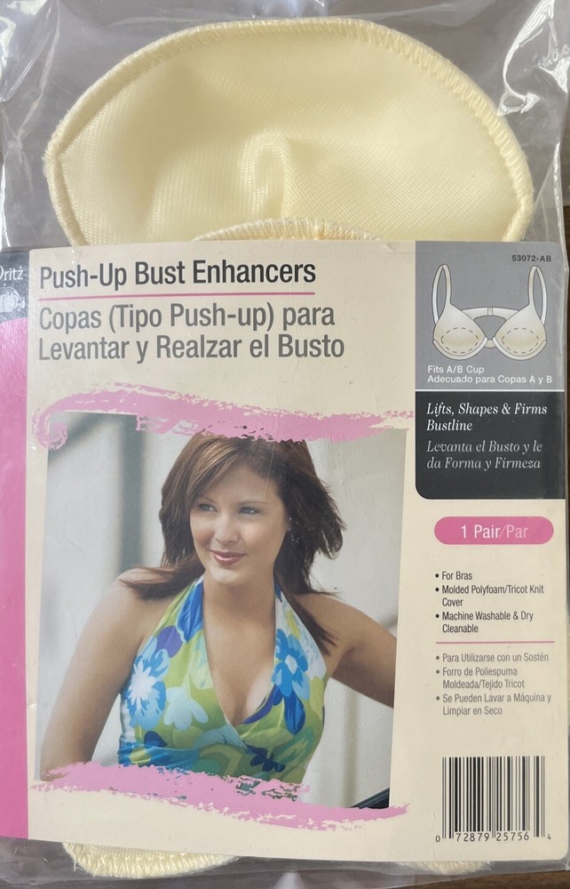 DRITZ PUSH UP BUST ENHANCERS A/B Cup