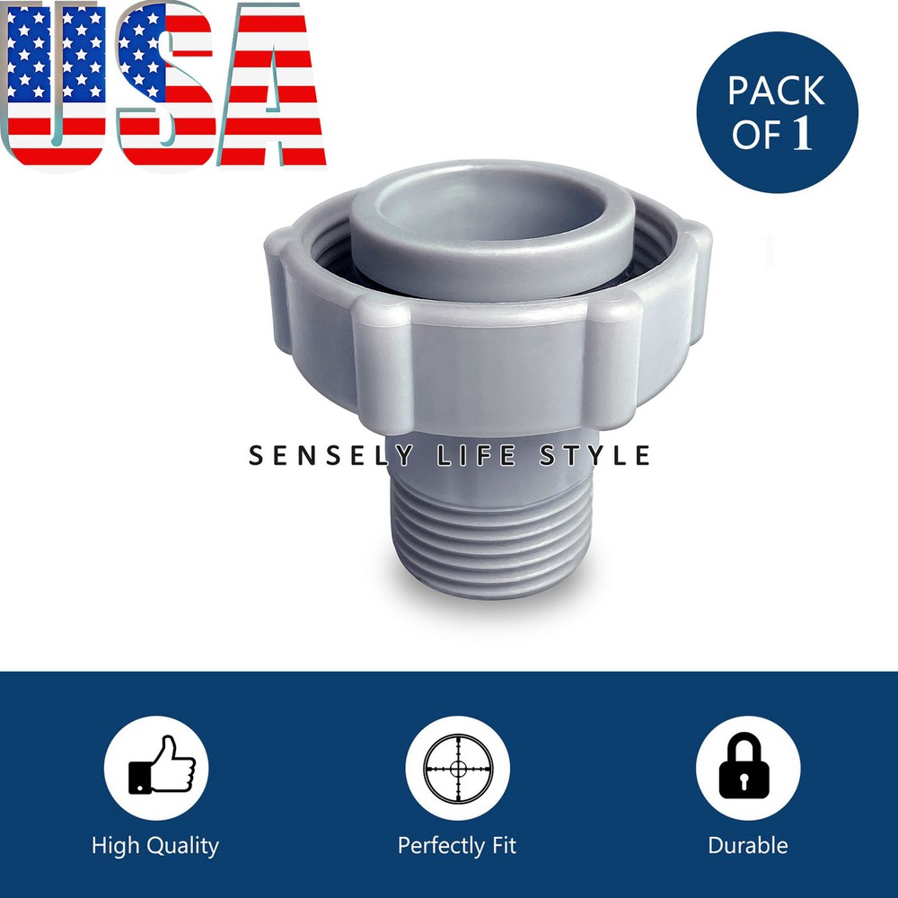US Pool Drain Fitting Replacement fits for Coleman Pools Connect Garden Pipes
