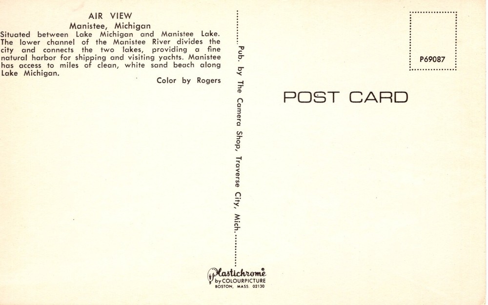 AIR VIEW MANISTEE, MI - PC7042