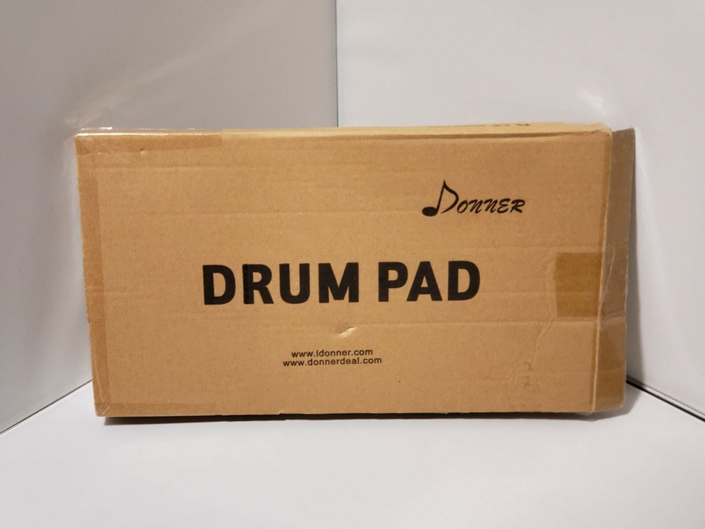 Practice Drum Pad 8" with Drum Sticks Donner