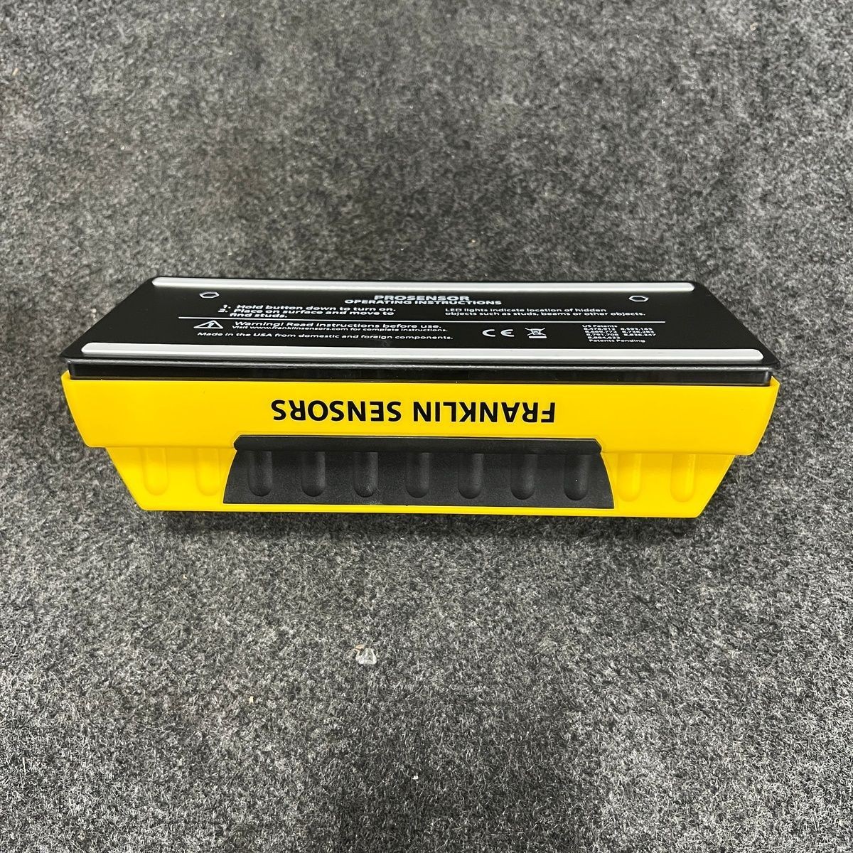 FRANKLIN SENSORS ProSensor 710 Professional Stud Finder, Yellow