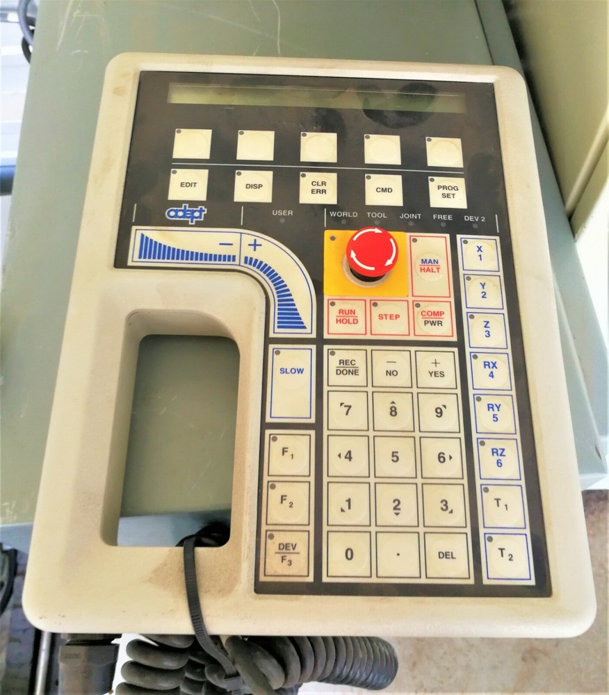 ADEPT TECH PENDANT CONTROLLER MODEL NO:133 P/N 133