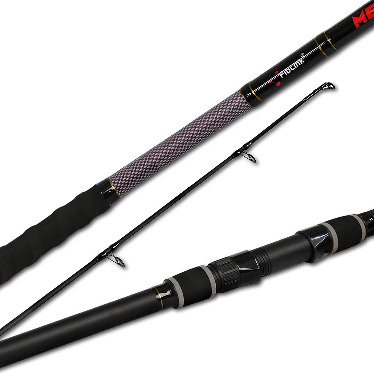 Surf Fishing Rod 2PC/3PC Travel Spinning Saltwater Pole 9'/10'/10'6"/12'/13'3"