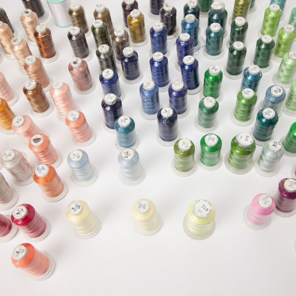 Machine Embroidery Thread 500m Lot 107 Spools Thread Art