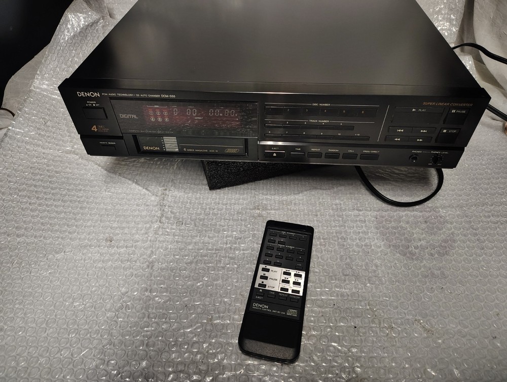 Denon Dcm-555 6 cd player