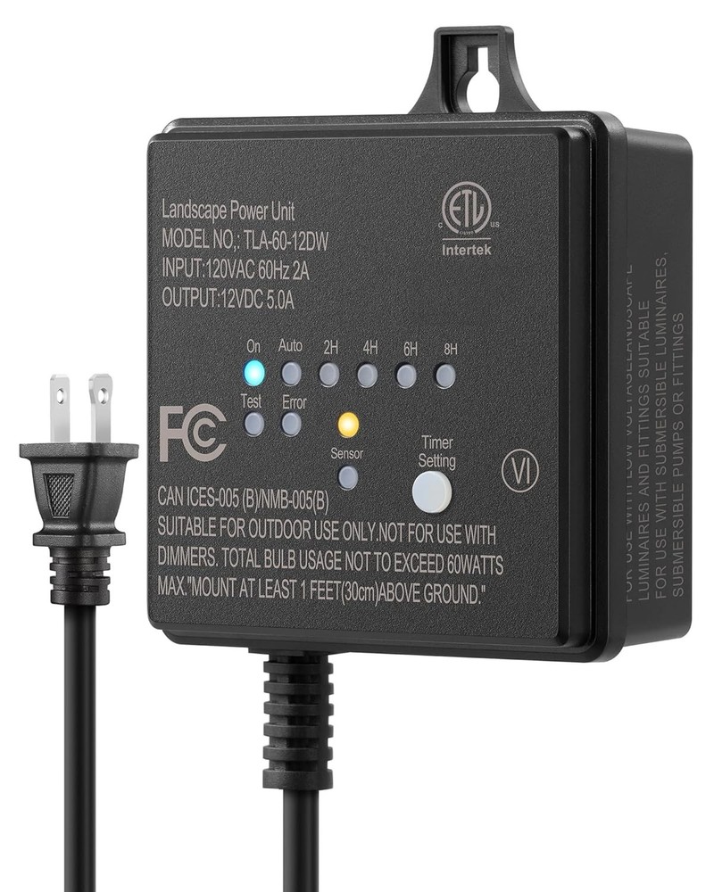 Energy-Saving Low Voltage Transformer for LED Yard Lights
