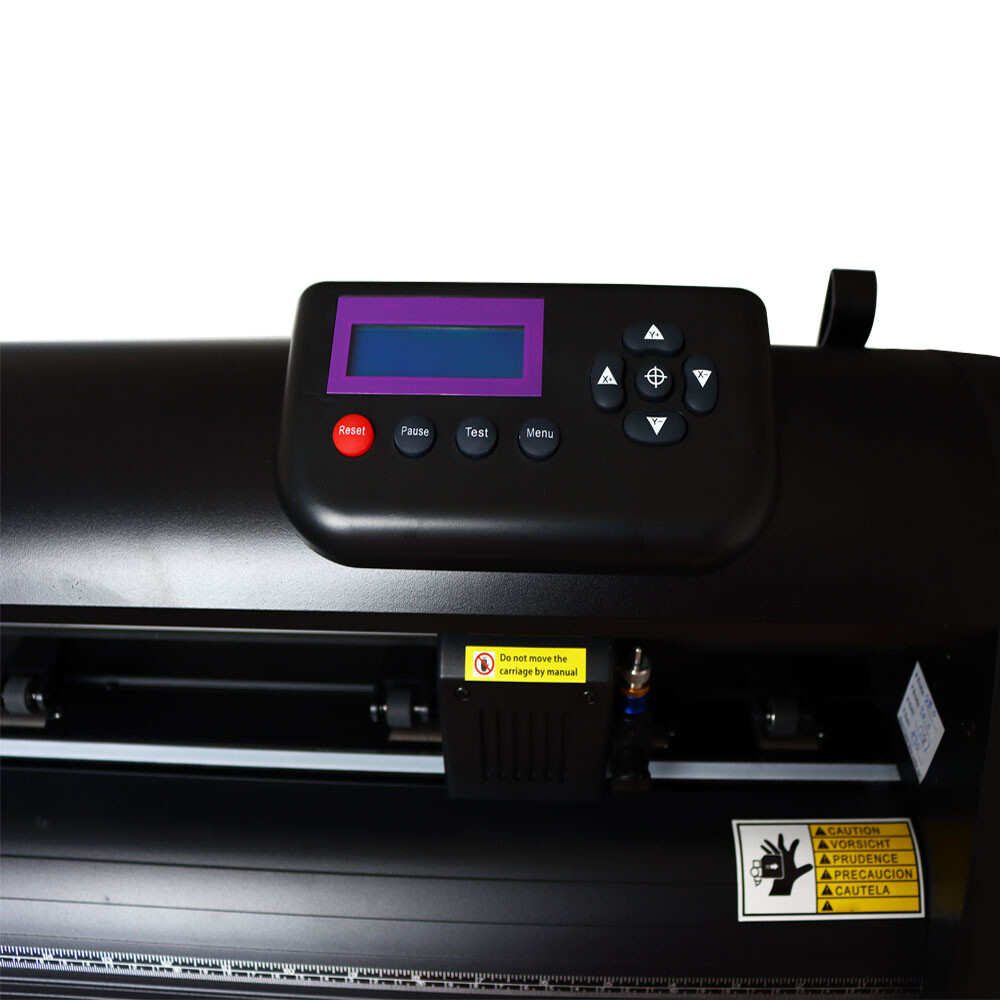 AC110V Vinyl Cutter Machine 24 in / 720 mm Max Paper Feed Cutting Plotter