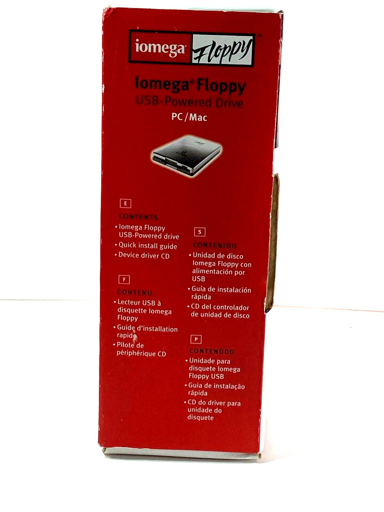 Iomega Floppy - USB-External Powered Drive - PC & Mac