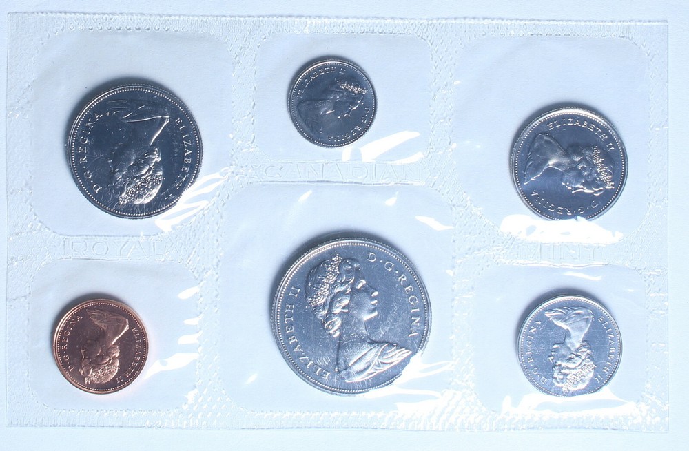 Canada 1972 Uncirculated Mint Set - with Envelope and COA 21-22