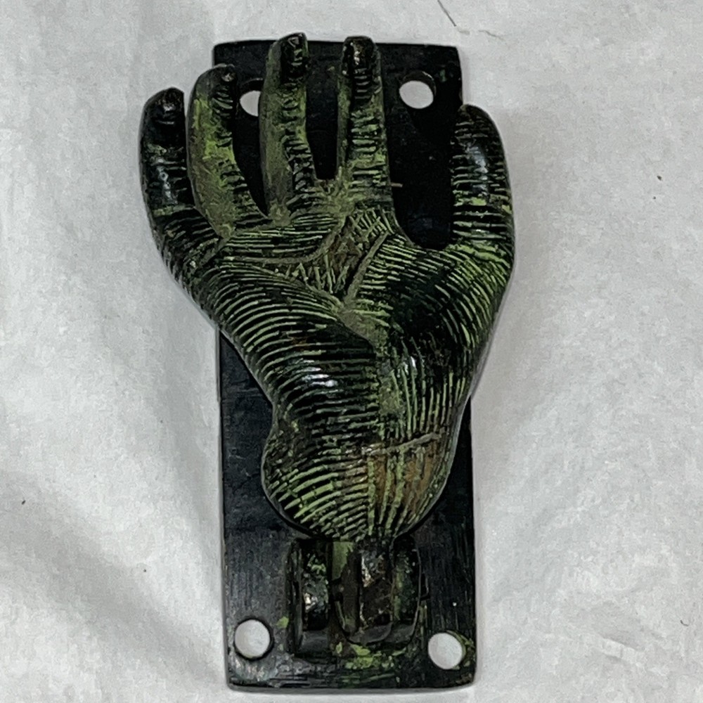 Bronze Hand Shaped Door Knocker